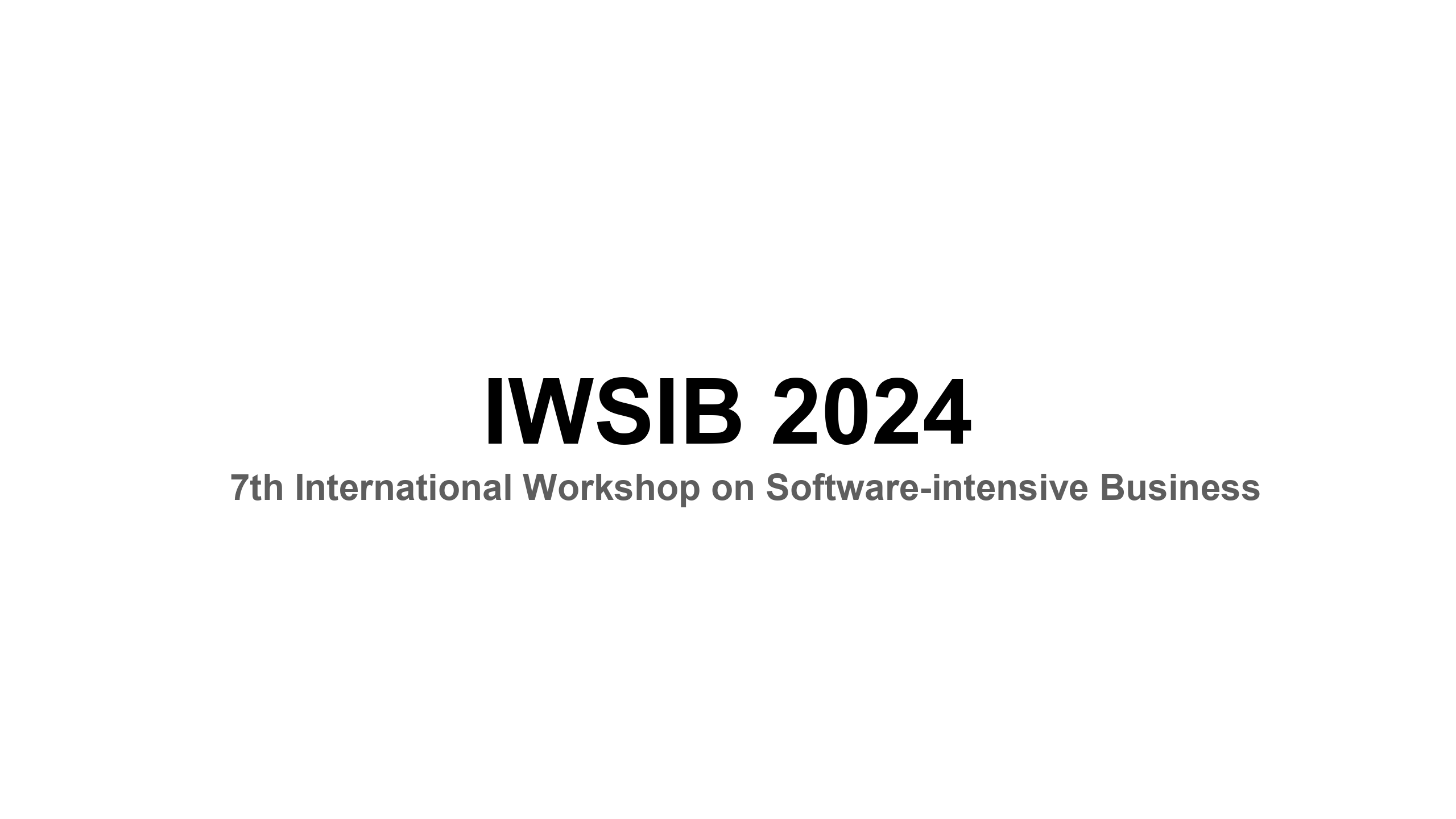 IWSiB 2024